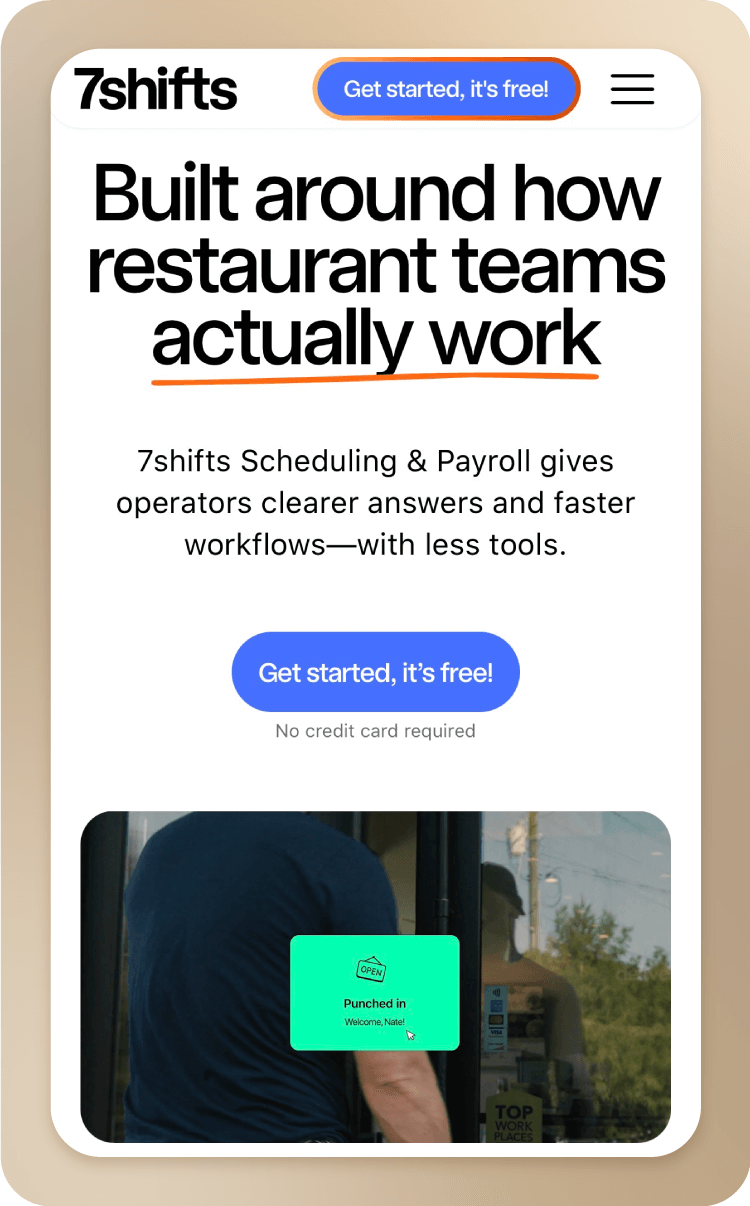 7Shifts website.
