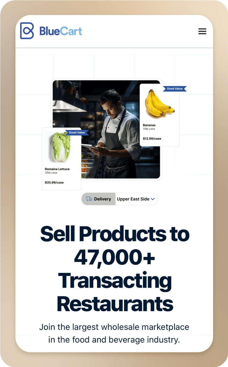 BlueCart website.