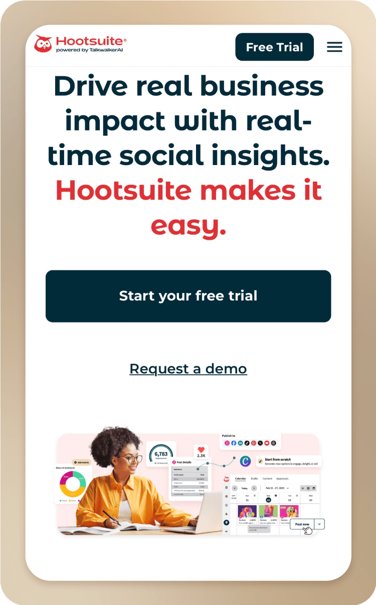 Hootsuit website.
