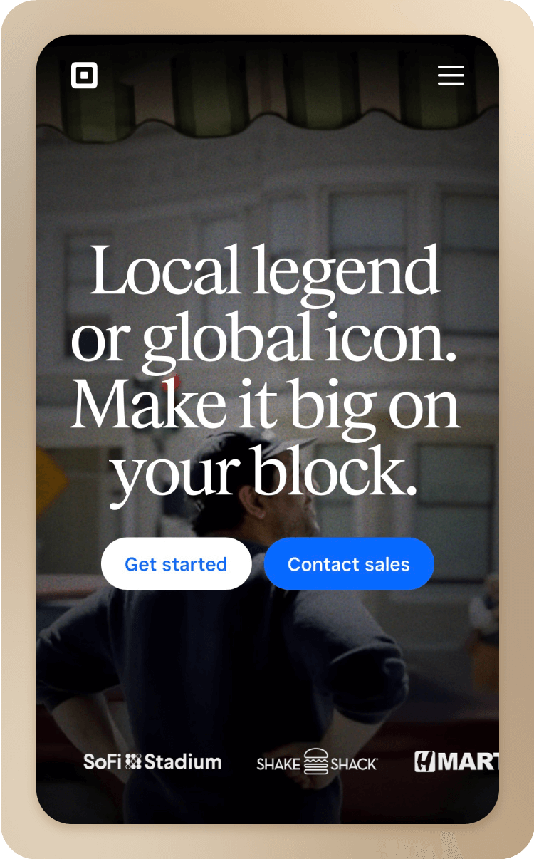 Square website.
