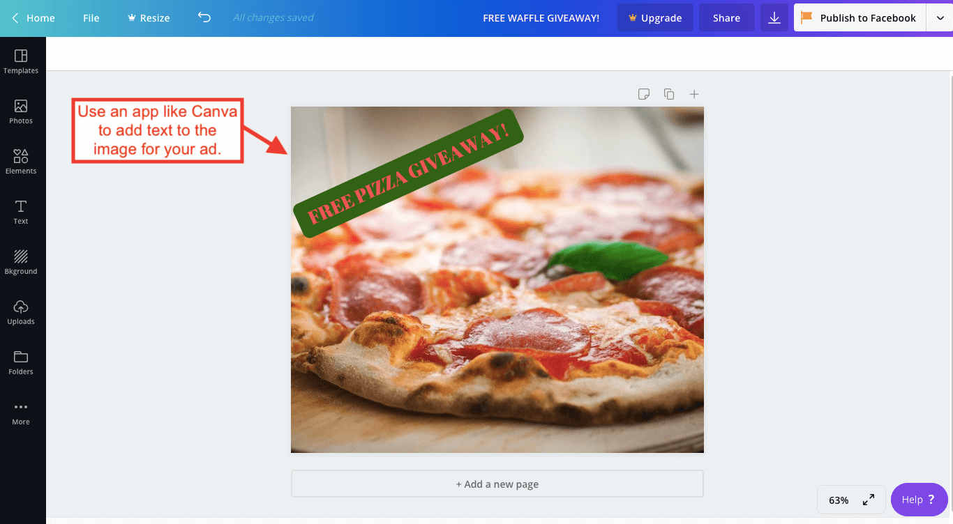 pizza advertising ideas