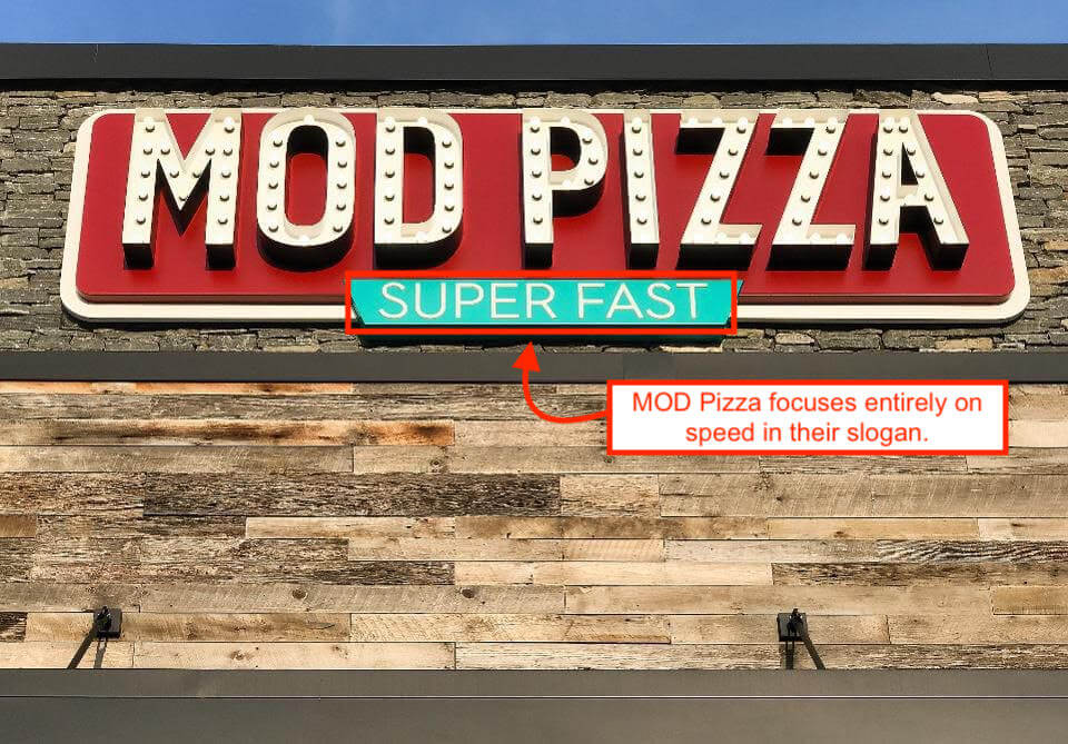 slogan for fast pizzeria