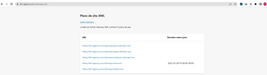 sitemap.xml KLH