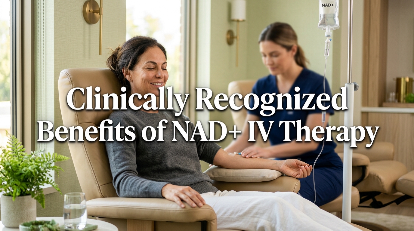 Person feeling clearer and more energetic after cellular energy support