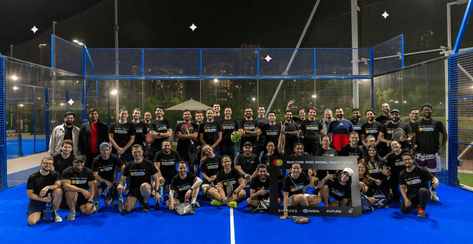 Suhoor and Padel Night with Futura, EY MENA, NVIDIA, and Shorooq Partners