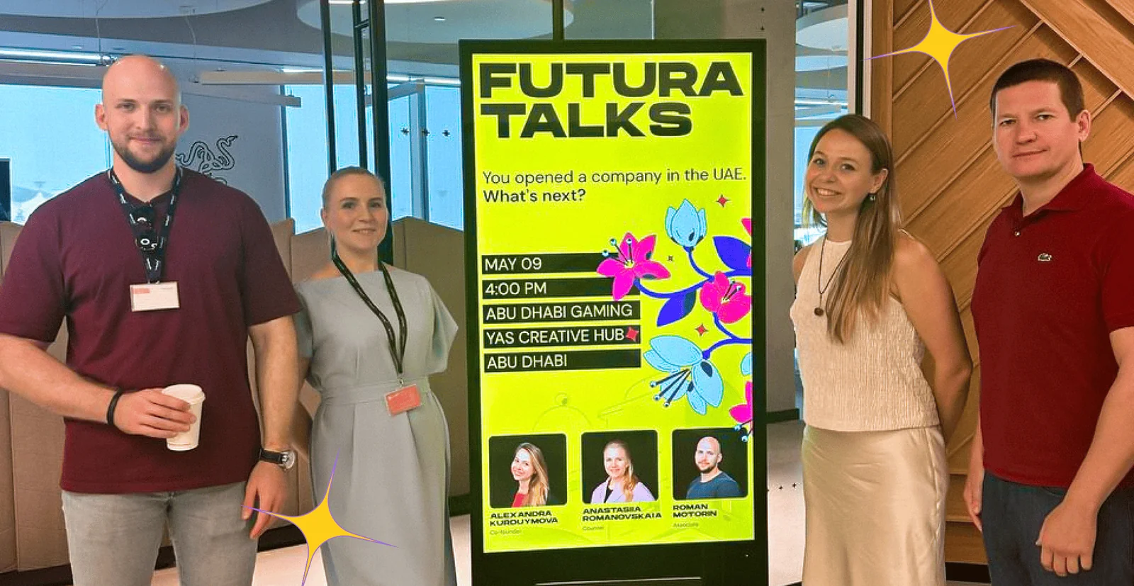 Futura Talks: You opened a company in the UAE. What’s next?