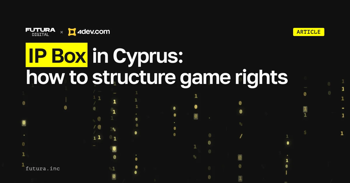 Cyprus IP Box: structuring game rights to pay 3% tax