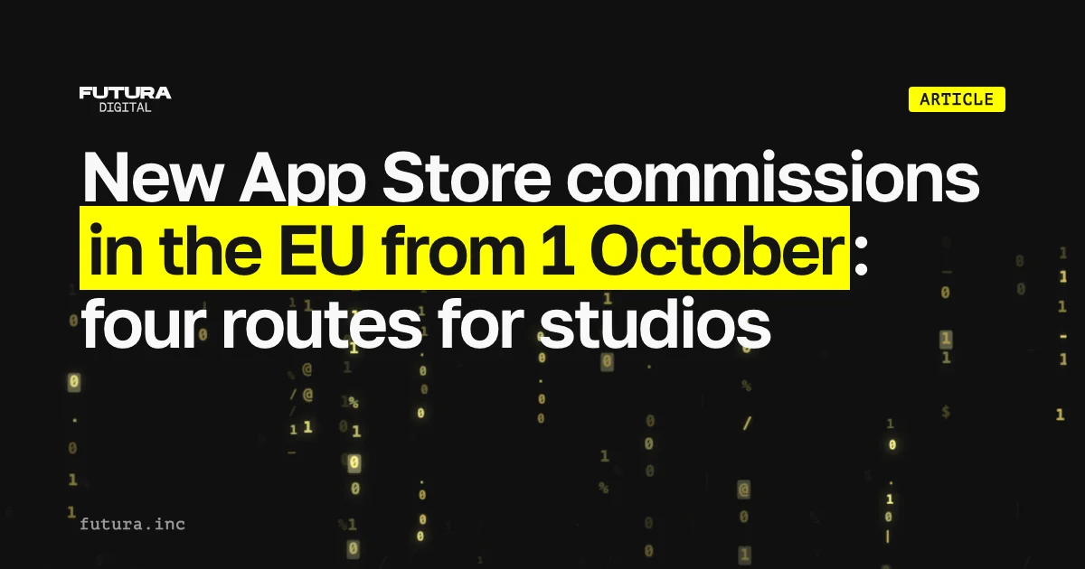 The App Store Rewrites EU Commissions on 1 October: Four Routes and What They Cost