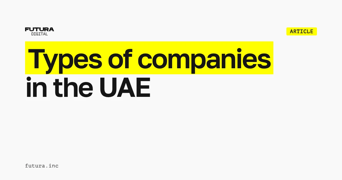 Types of companies in the UAE