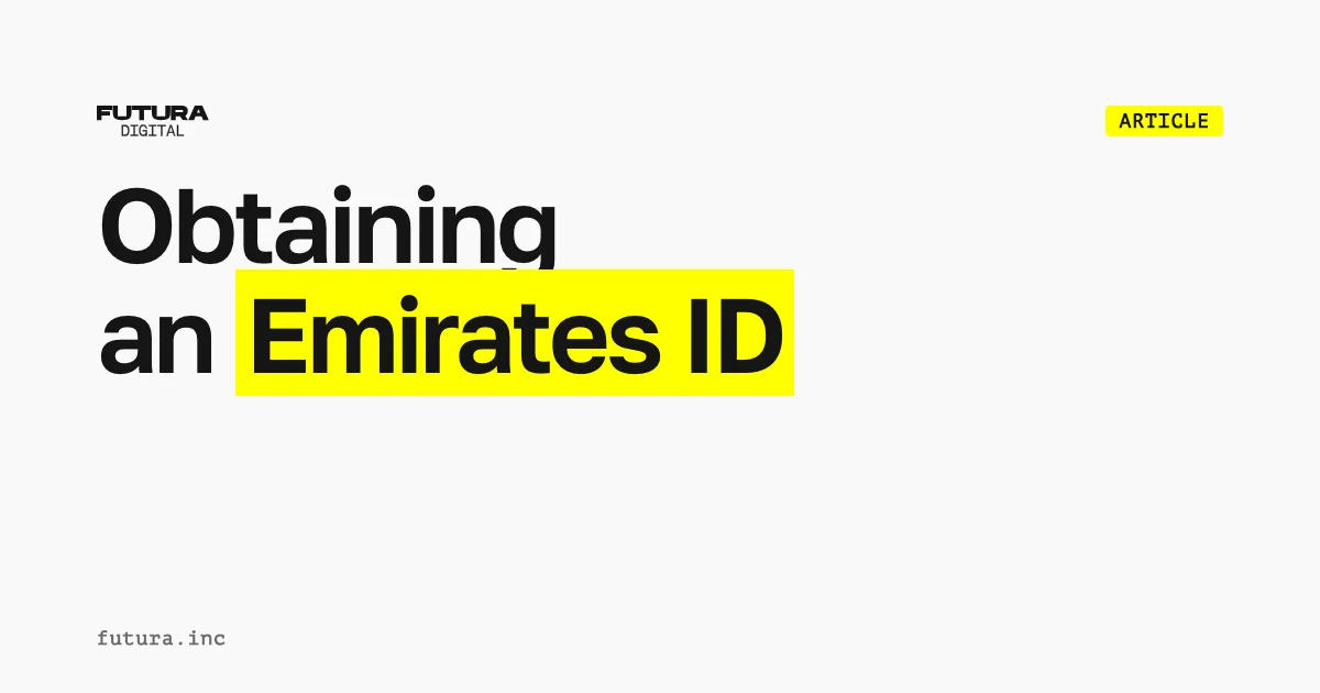 Obtaining an Emirates ID