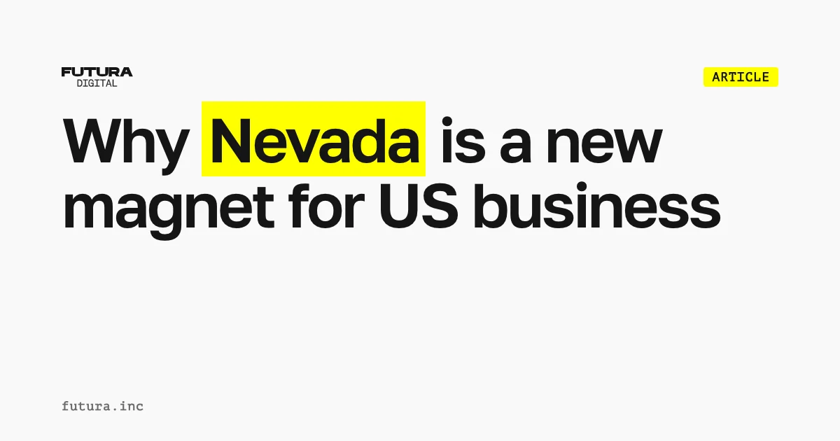 Why Nevada is a new magnet for doing business in the USA