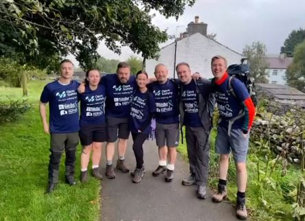 Opus Safety Trekkers tackle the Yorkshire Three Peaks Challenge!