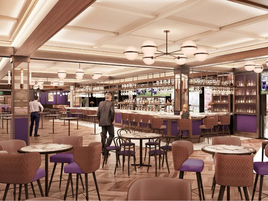 Inside the Northwestern Club