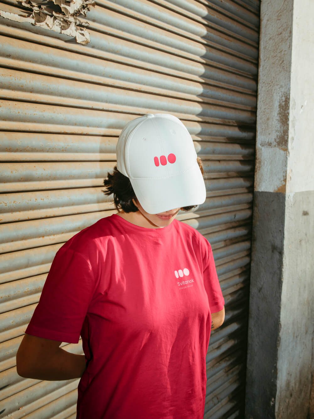 Cap Logo Mockup for Svitanok Venture Group