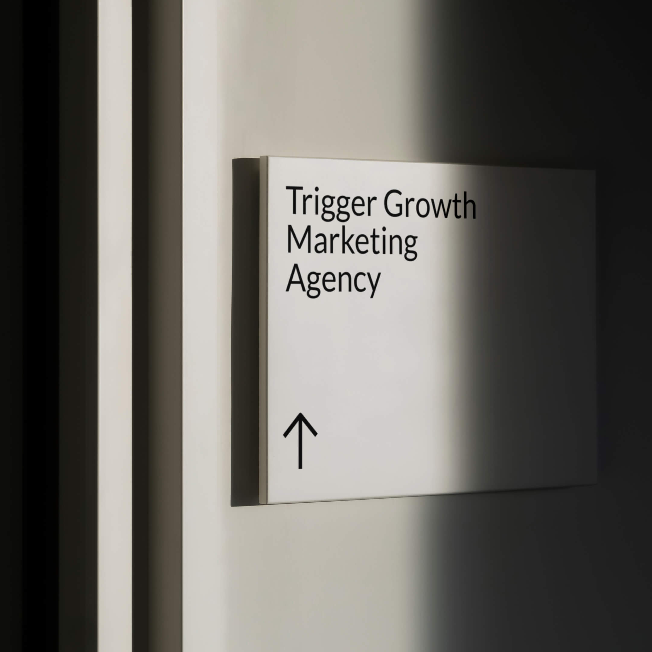 Sign Mockup for Trigger Growth