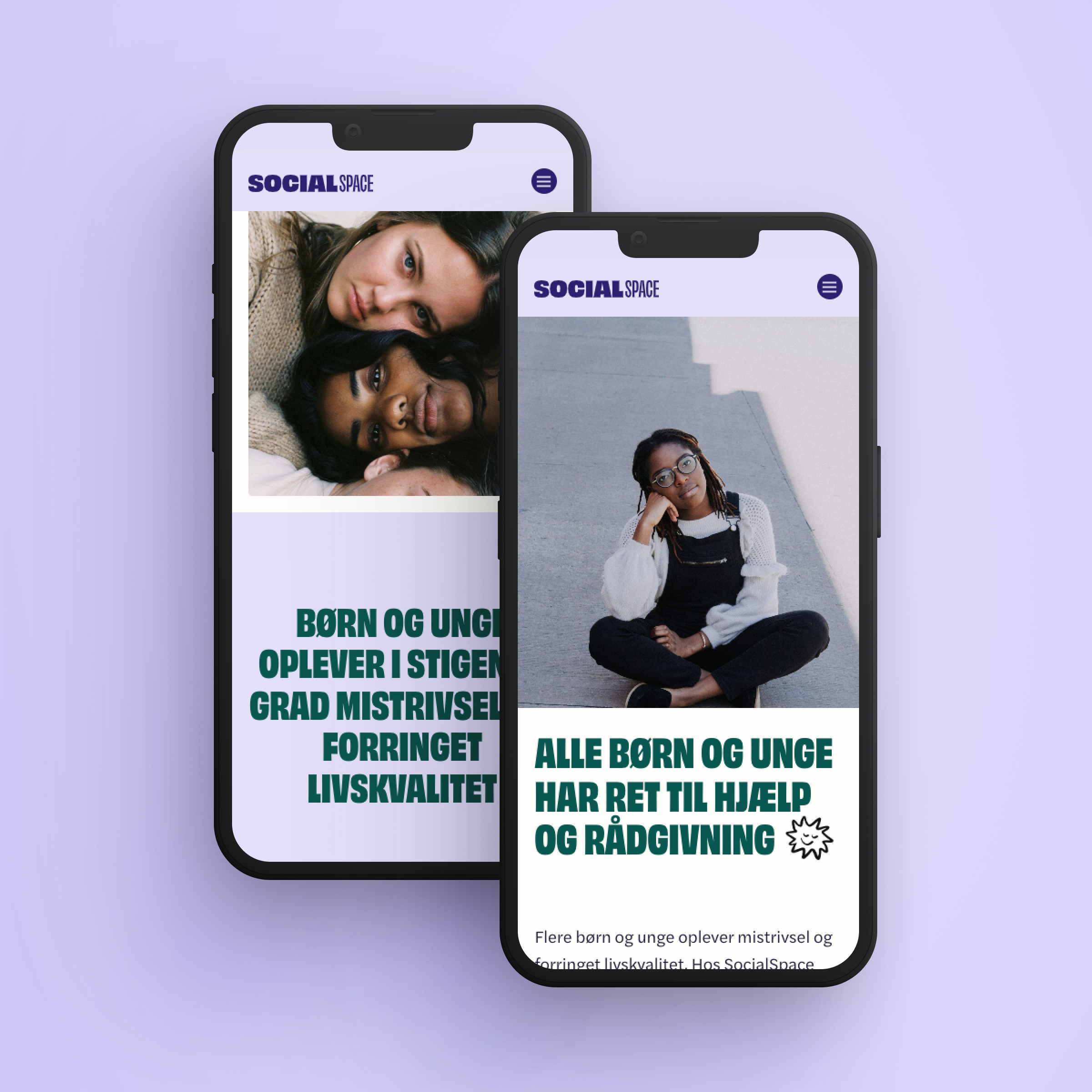  SocialSpace a non-profit organization with the ambition to strengthen the mental health of children and young adults by simplifying finding the right counseling services.