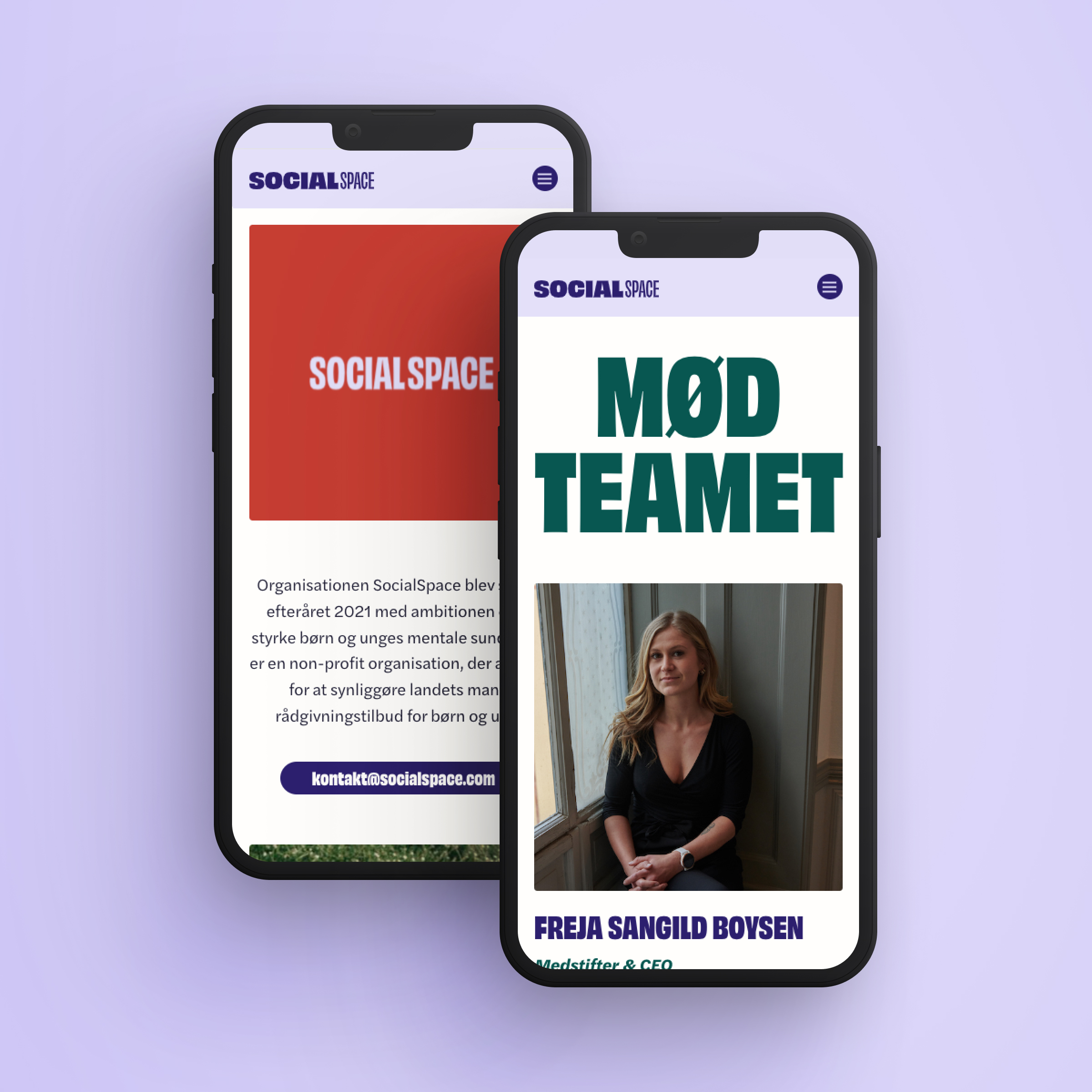  SocialSpace a non-profit organization with the ambition to strengthen the mental health of children and young adults by simplifying finding the right counseling services.