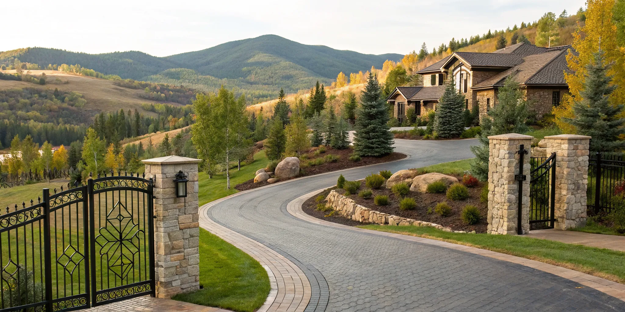 Luxury mountain home in Midway, Utah, a key reason for the area's population growth.