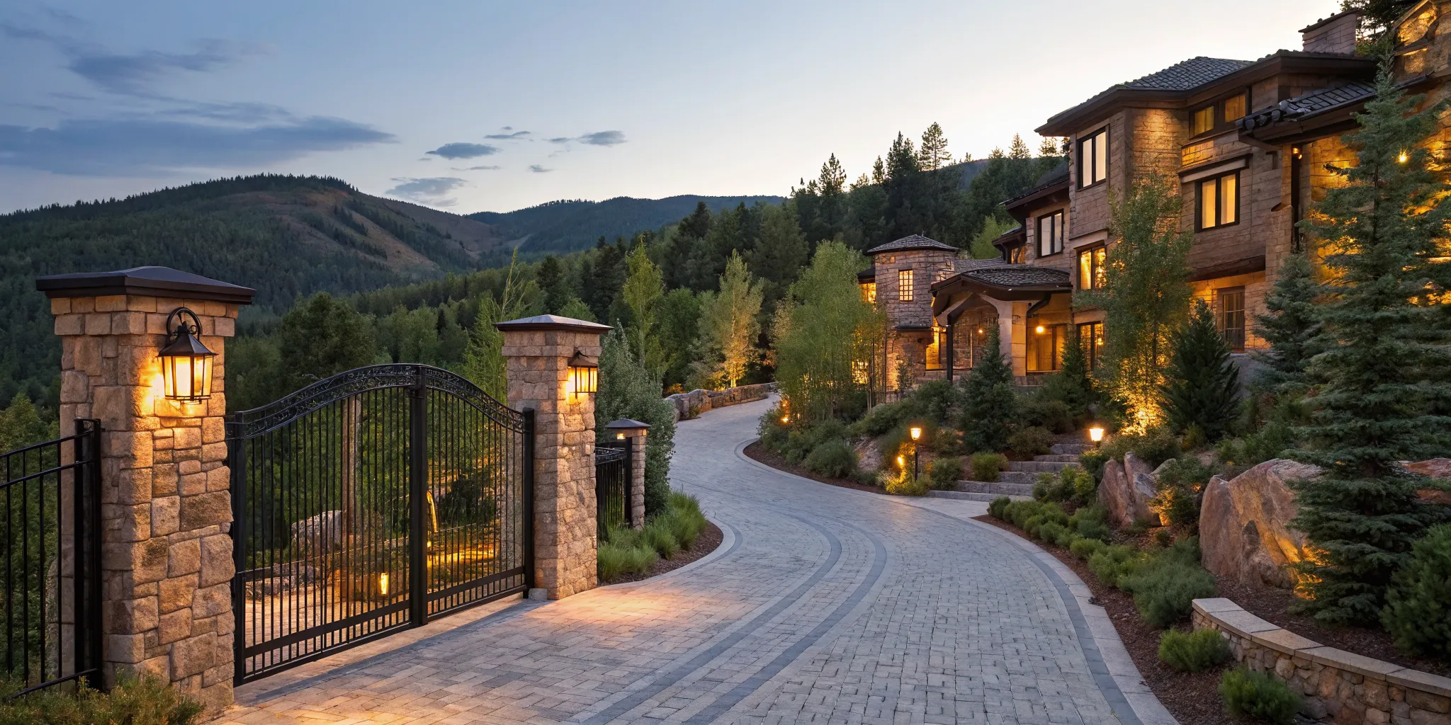 Luxury home with mountain views in Midway, Utah's 84049 zip code.