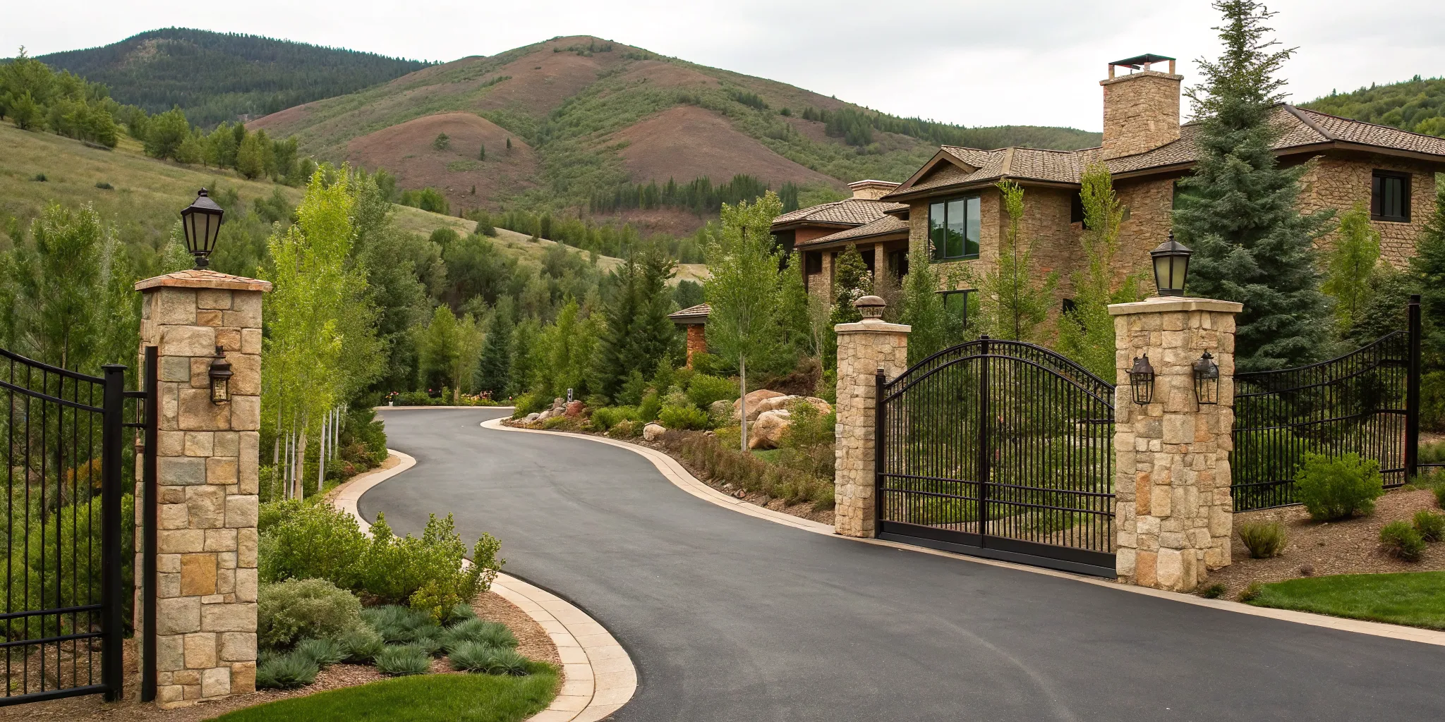 A luxury home in the mountains, an example of the best Utah real estate.