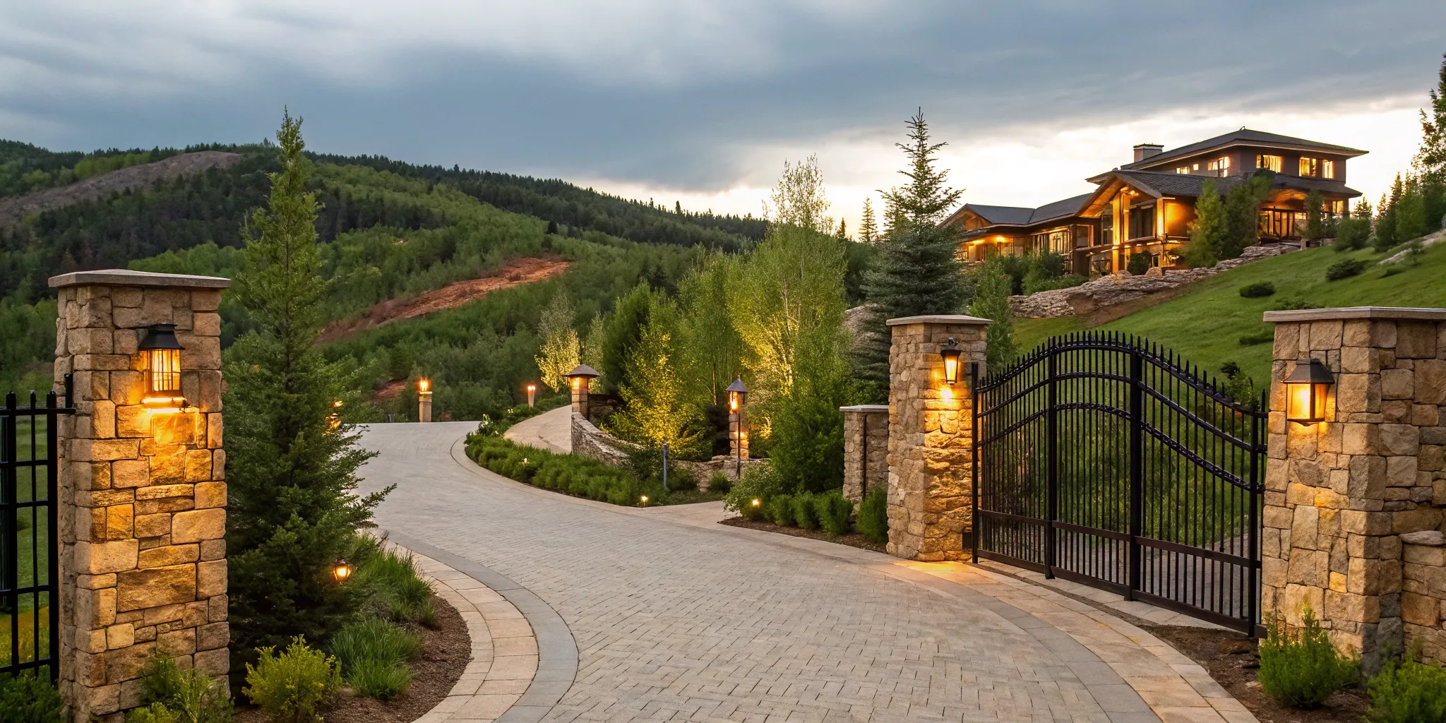 Luxury Park City second home with mountain views, financed with a second home loan.