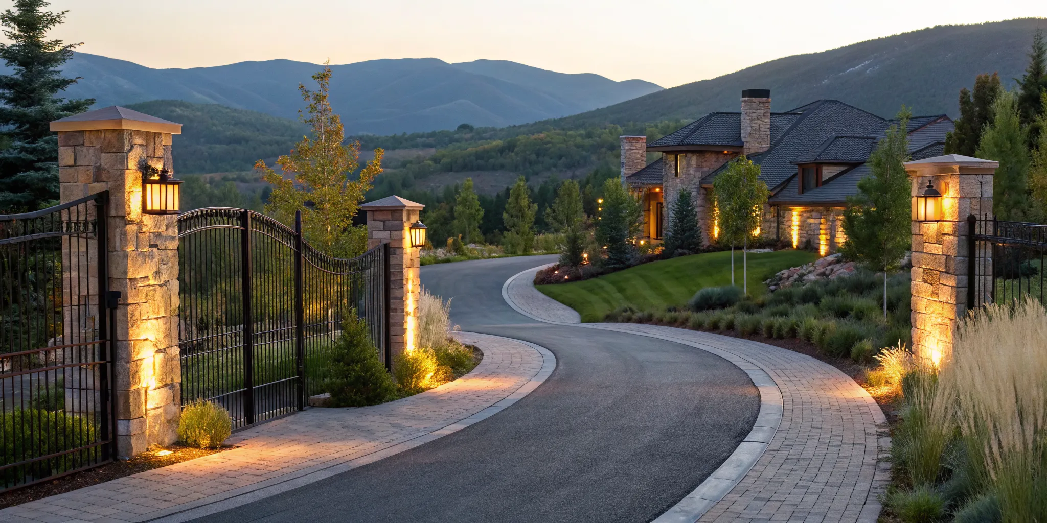 A luxury home purchased with a fixed rate jumbo mortgage pre-approval.