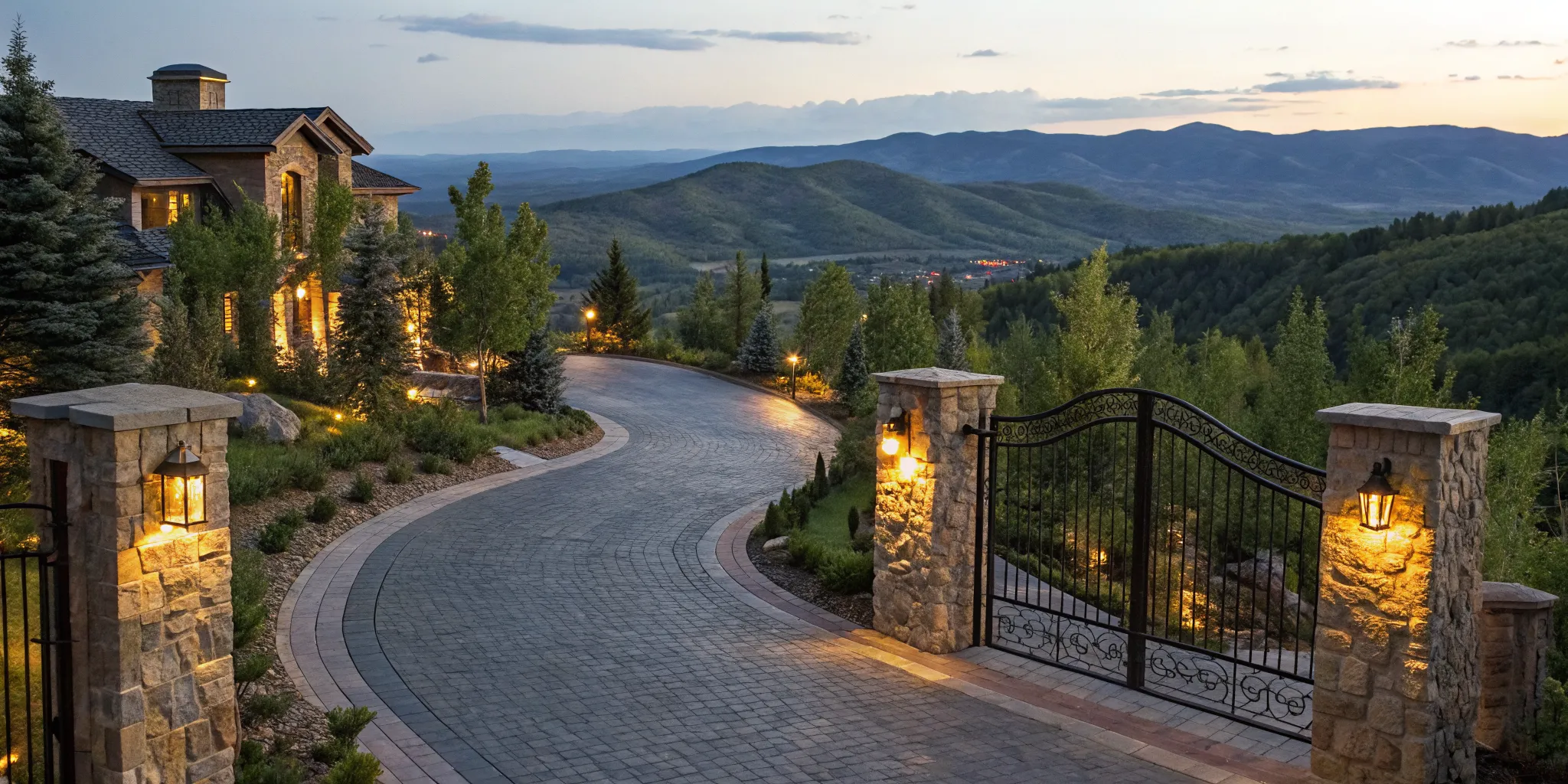 Luxury mountain home, a second home that requires a jumbo loan pre-approval.