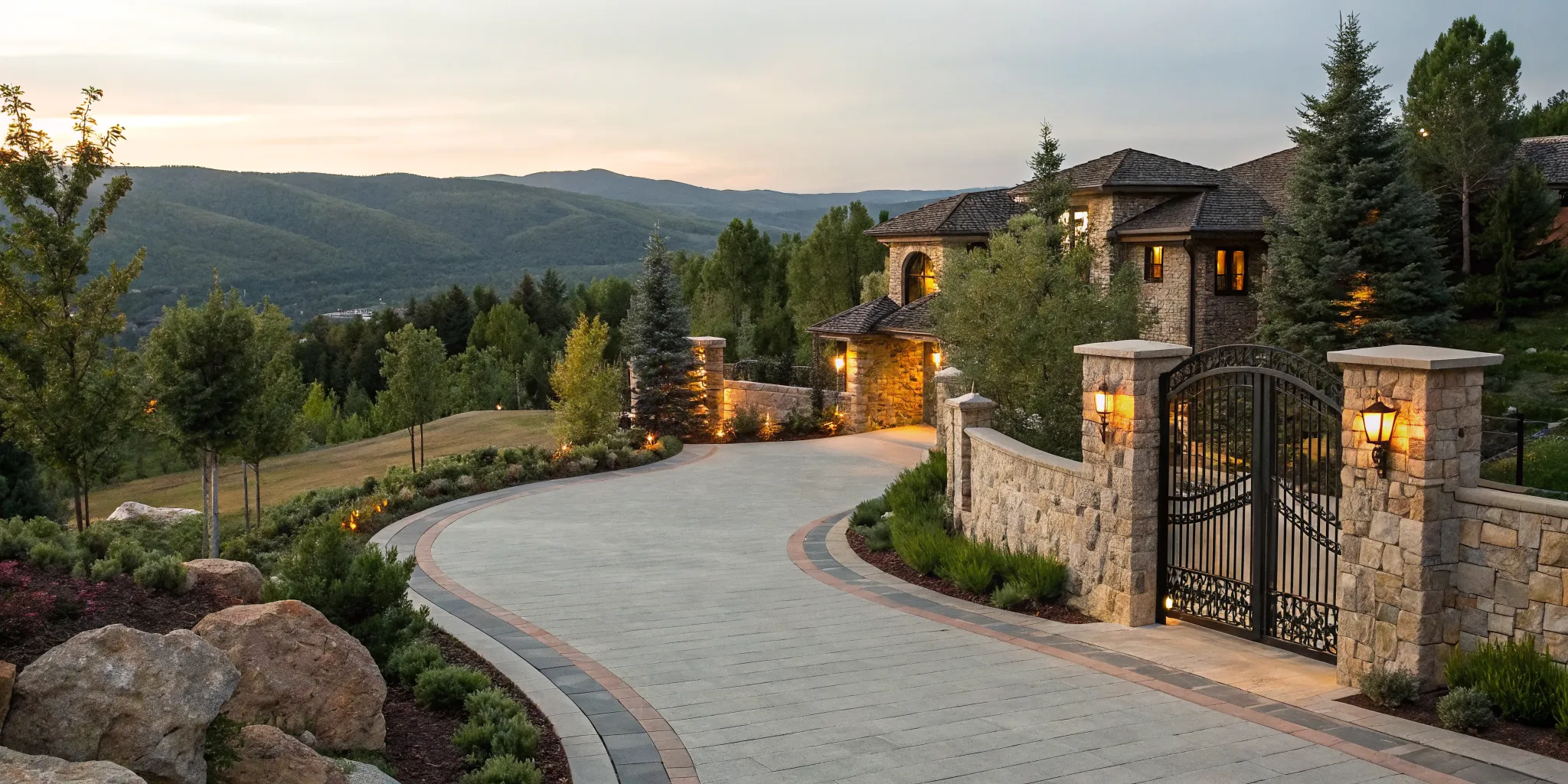 Luxury mountain home in Park City financed with a low down payment jumbo loan.