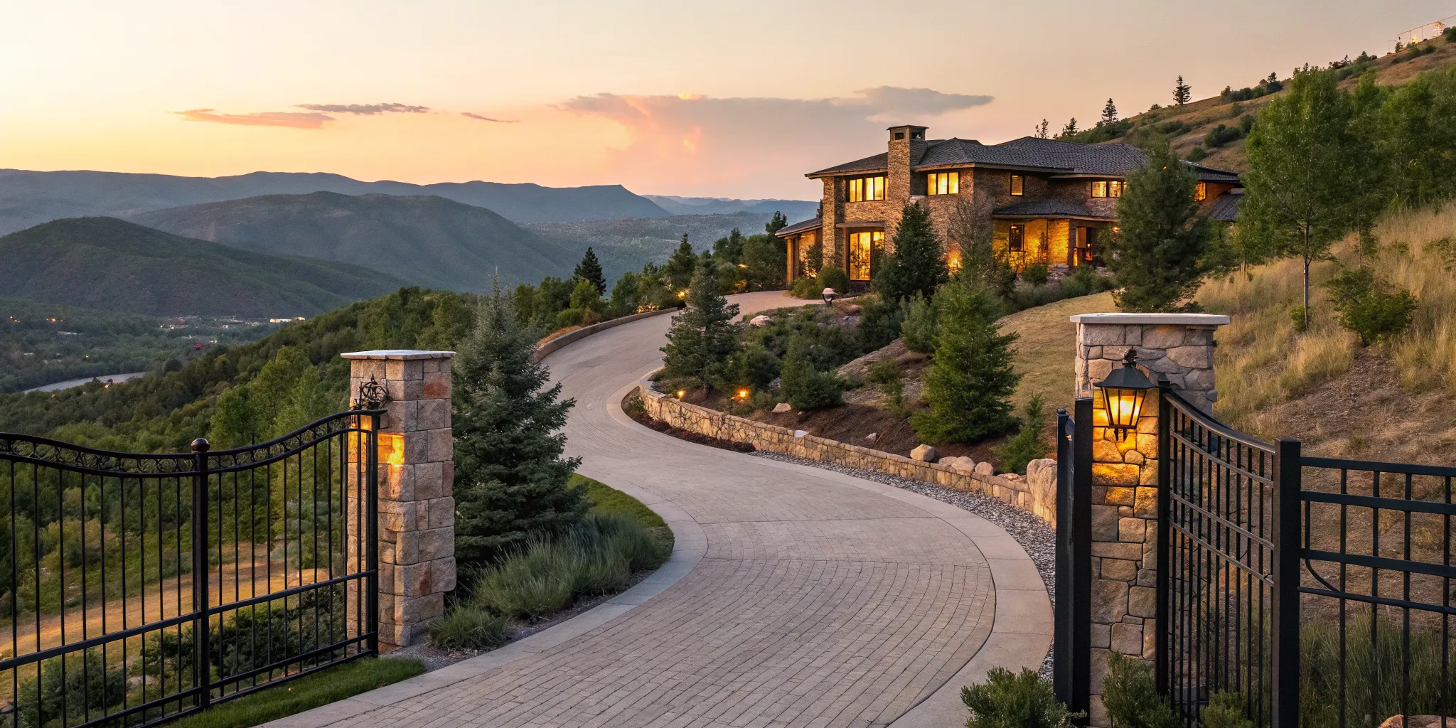 Luxury mountain home in Park City financed with jumbo home loan rates.