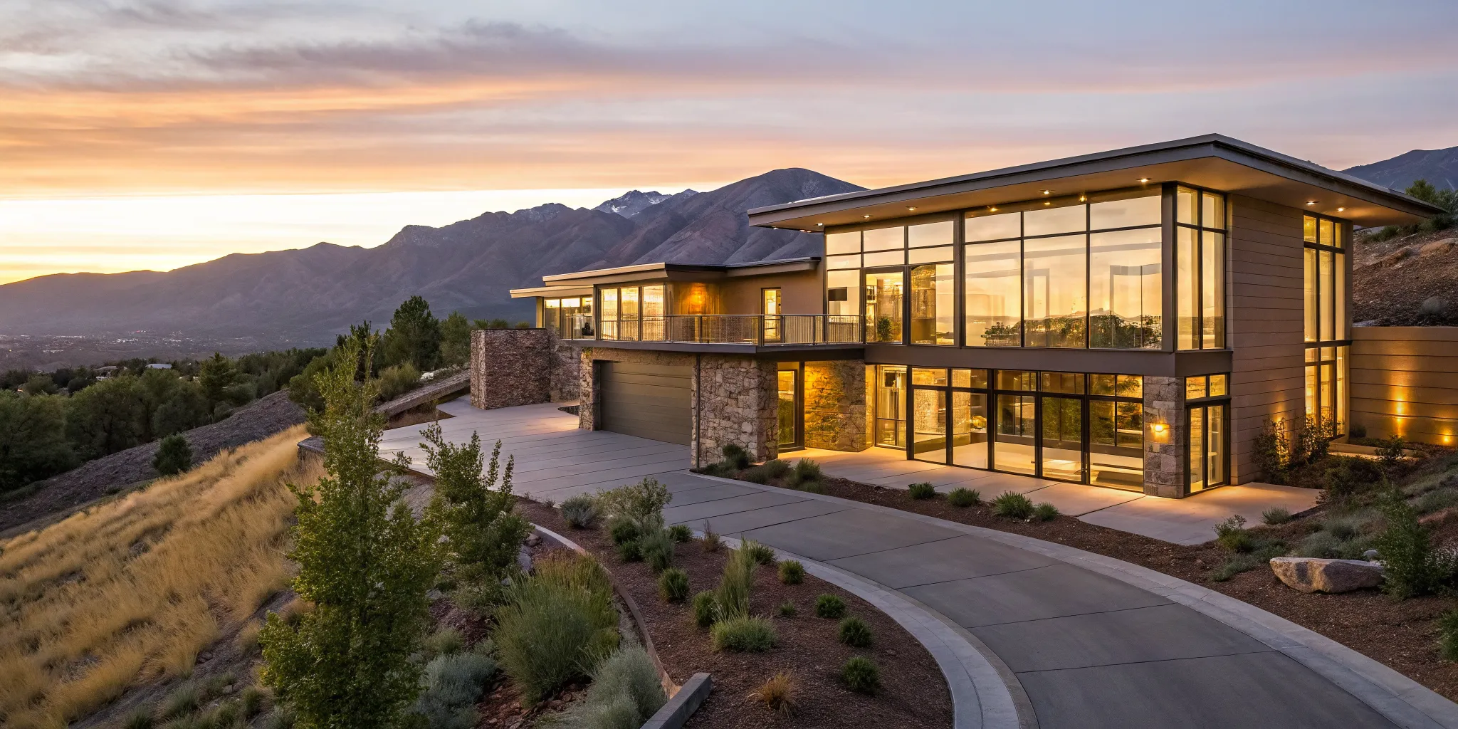 A luxury home requiring a buyer to calculate cash reserves for a jumbo loan.