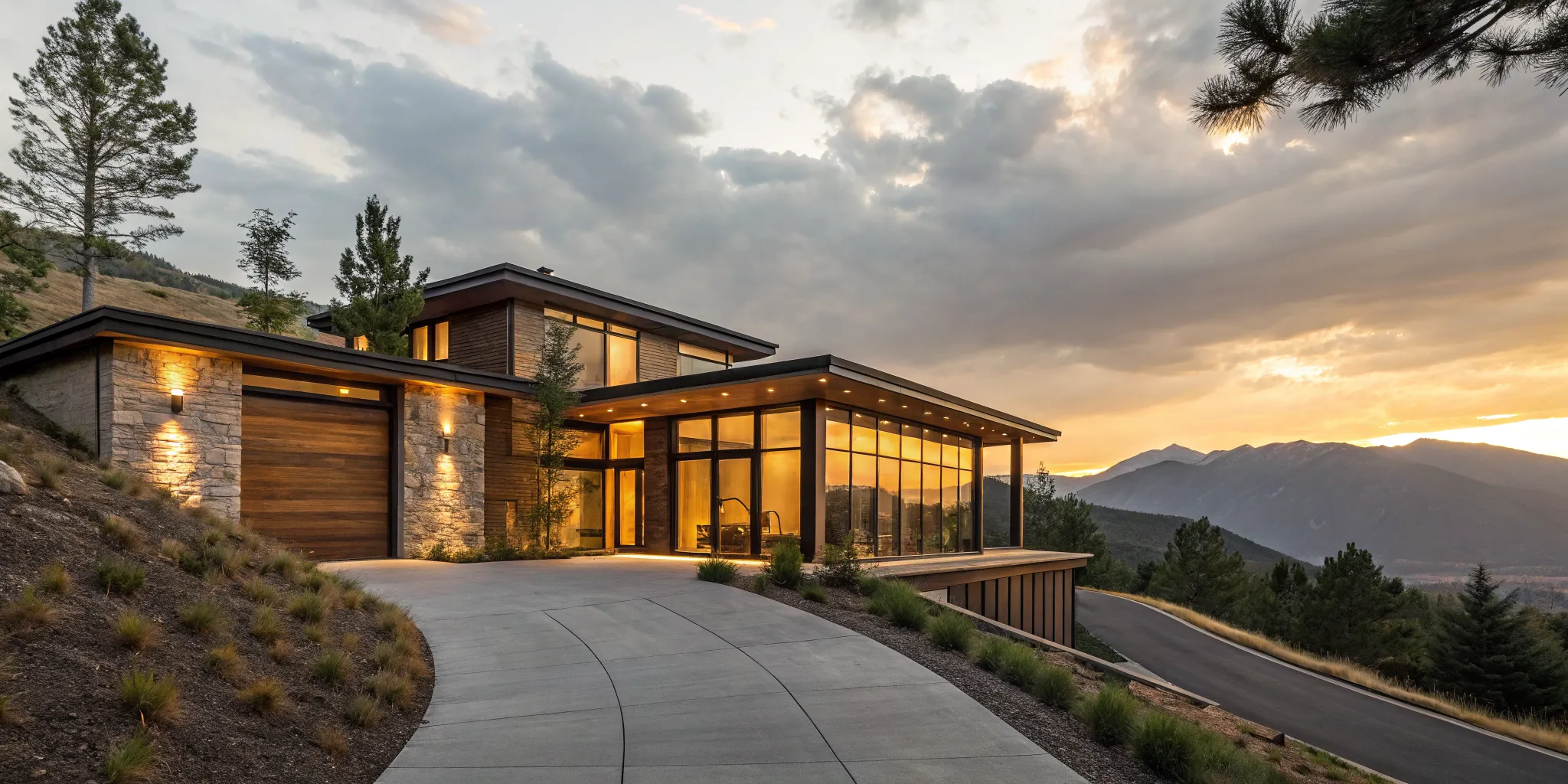 Choosing between a fixed or adjustable rate jumbo loan for a modern Park City mountain home.