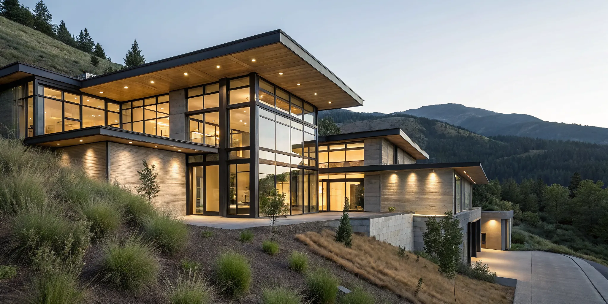 A modern mountain condotel, a property that has specific loan requirements.