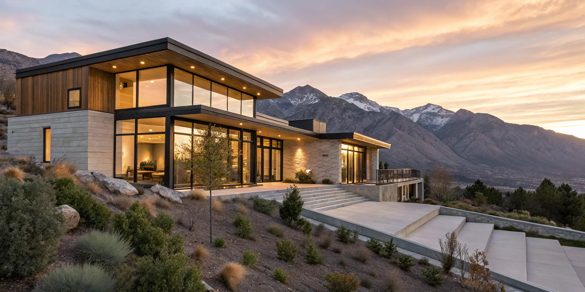 A luxury home showing how jumbo loan rates apply to an investment property.
