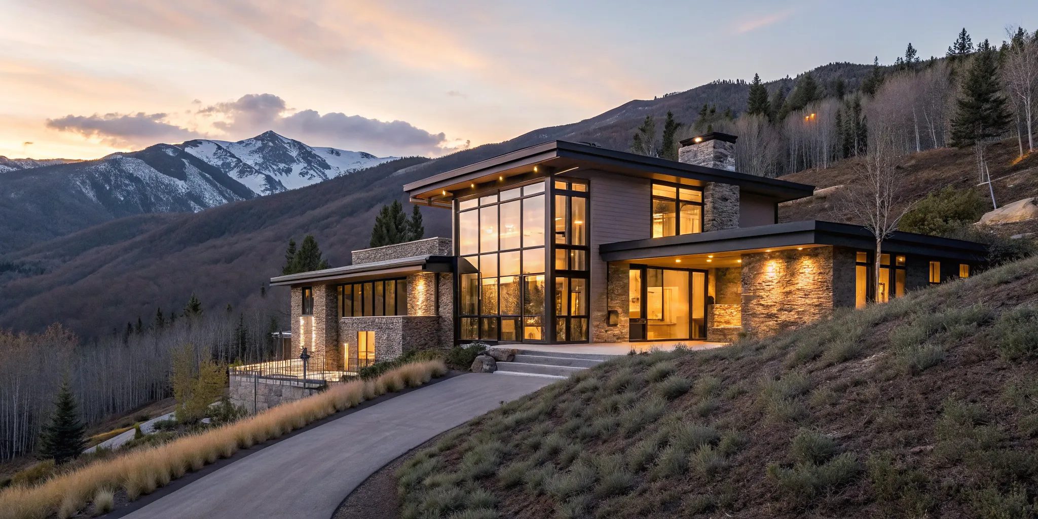 Luxury home financing in Deer Valley for a modern mountain property.