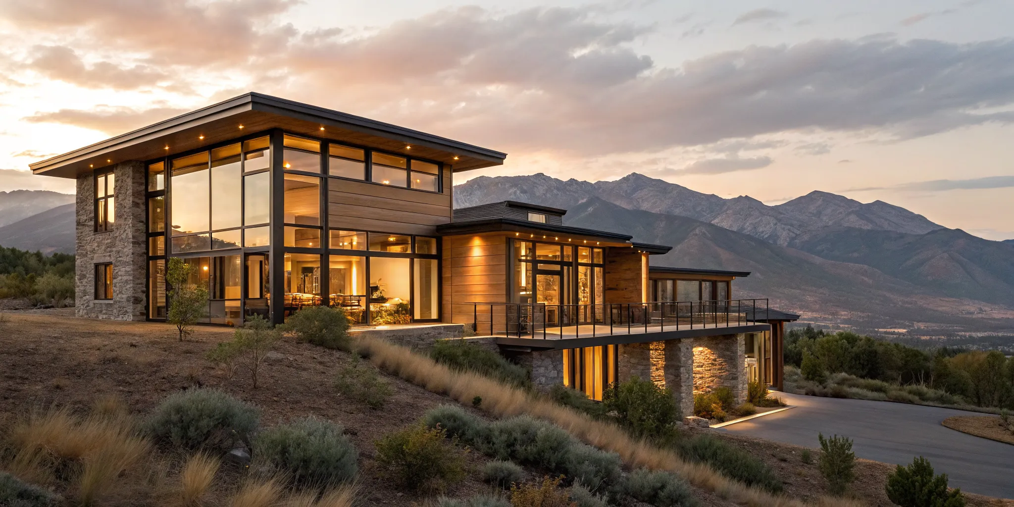 A chart of 30-year jumbo mortgage rates for a luxury mountain home.
