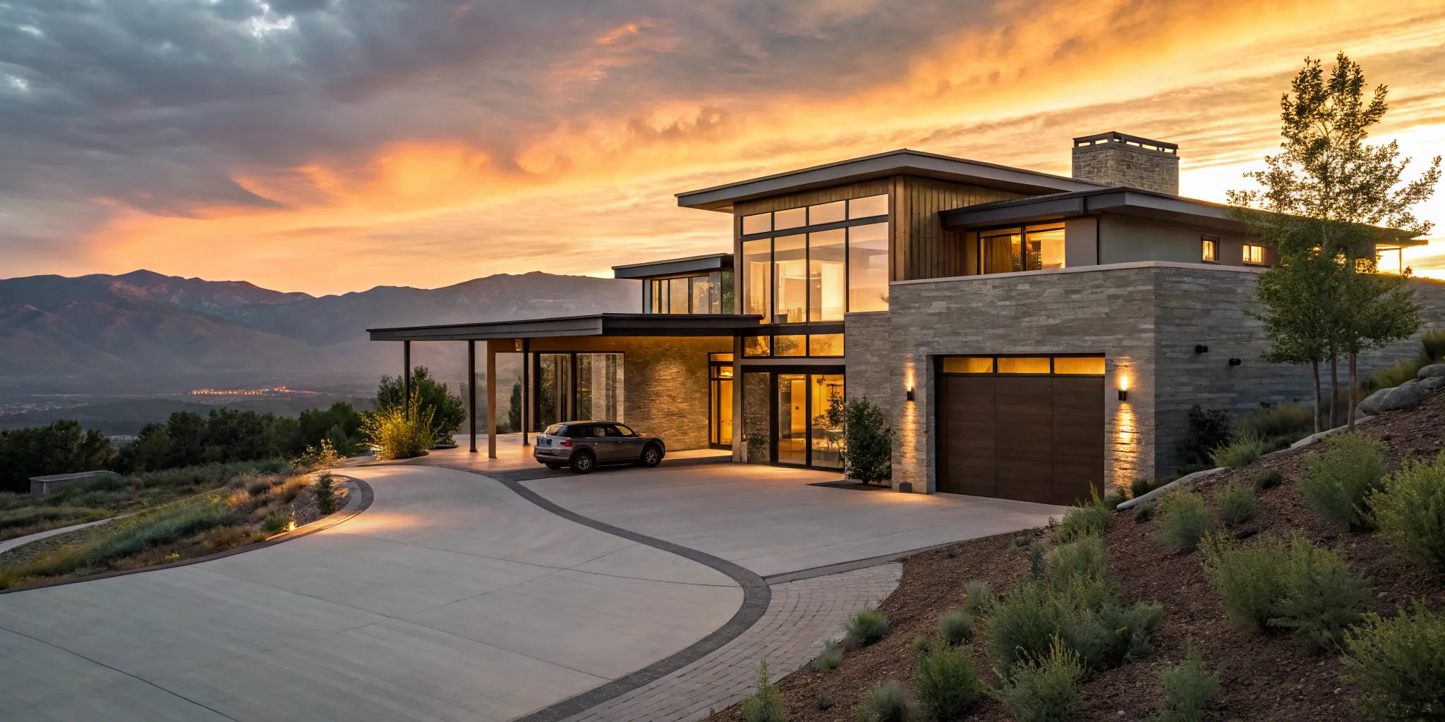 Luxury Utah home financed with a fixed rate jumbo mortgage.