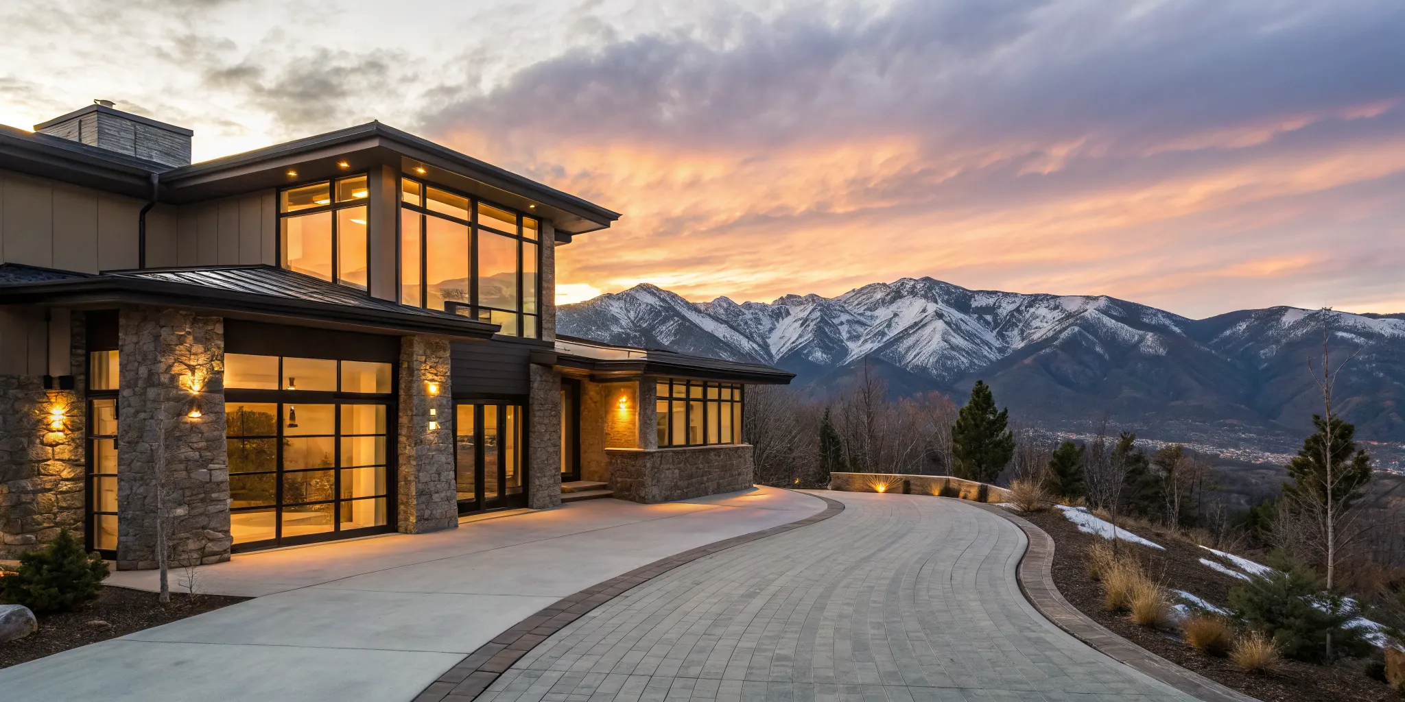 Luxury mountain home in Utah, a goal for those learning how to qualify for a jumbo loan.