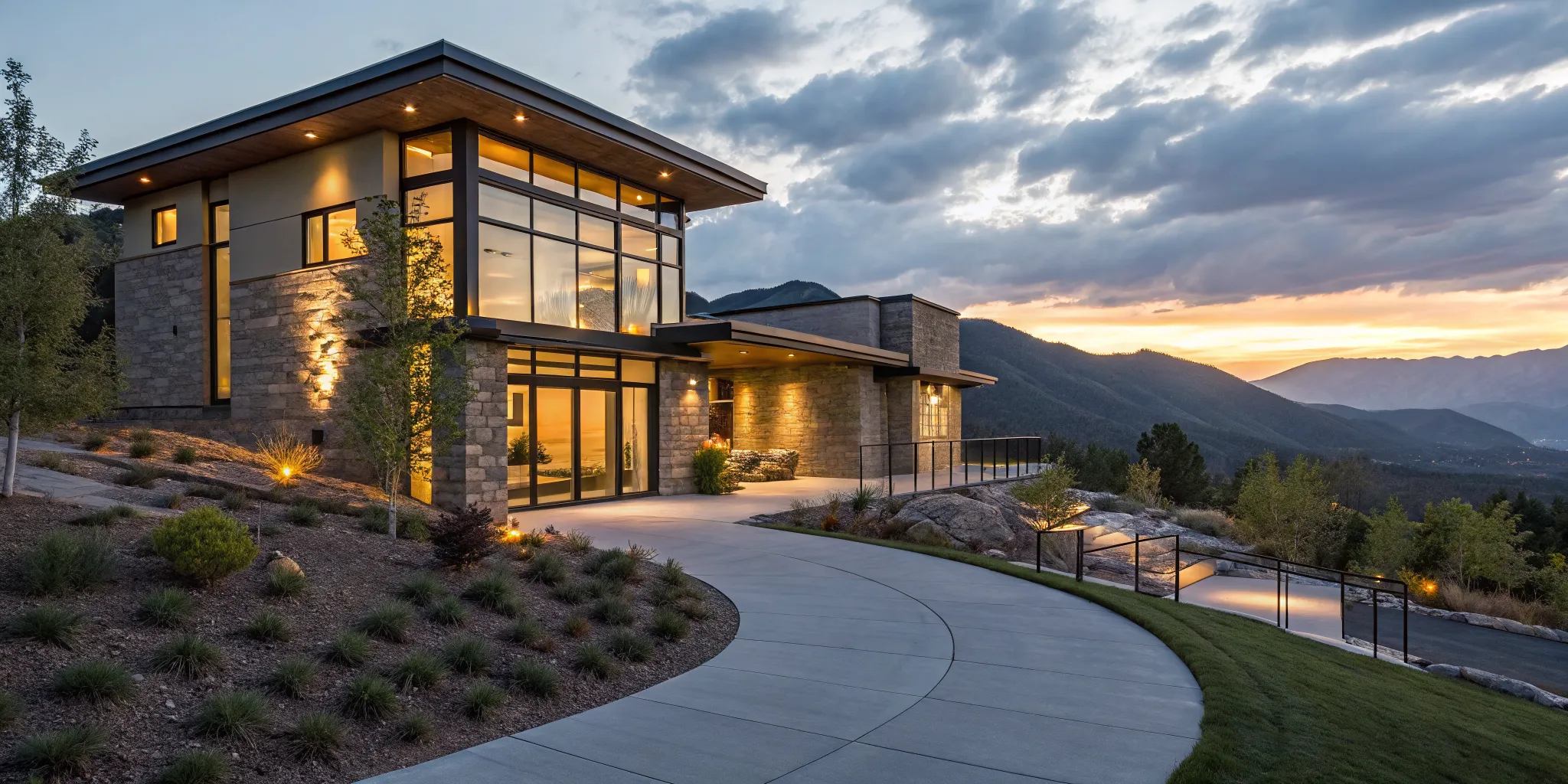 Luxury home purchase requiring a jumbo loan down payment.