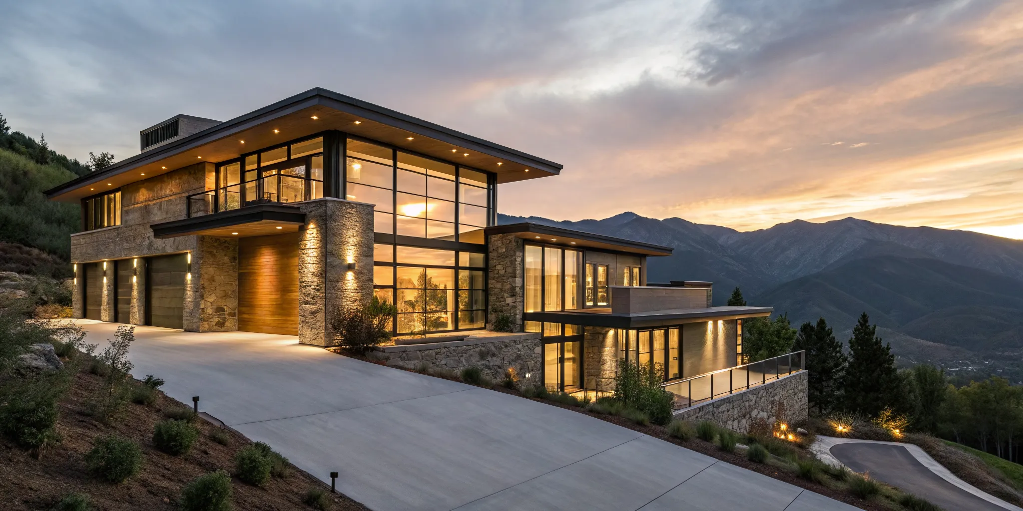 A luxury investment property in the Utah mountains meeting DSCR loan requirements.