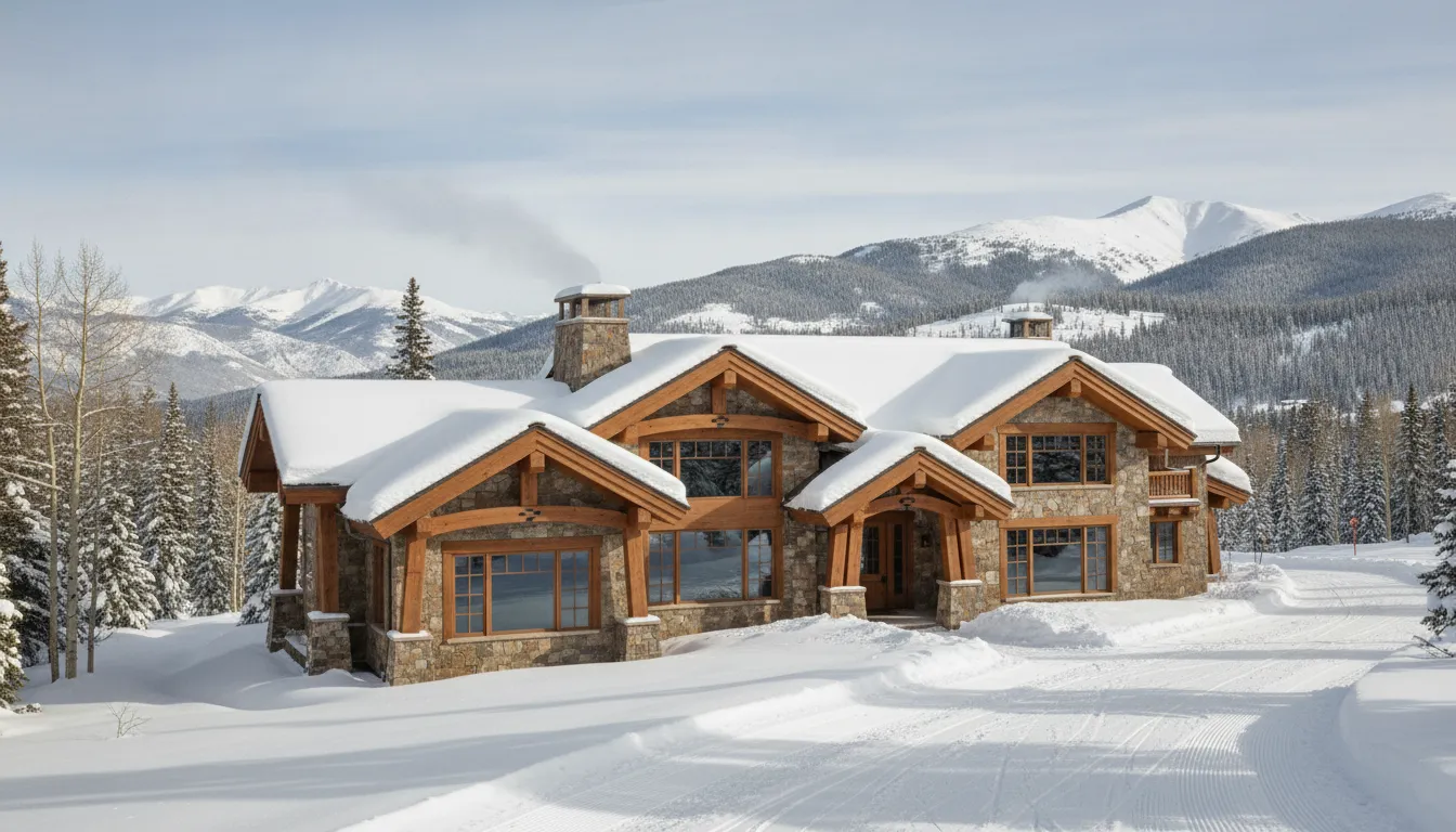 Park City mountain estate with ski access considered during a luxury home appraisal