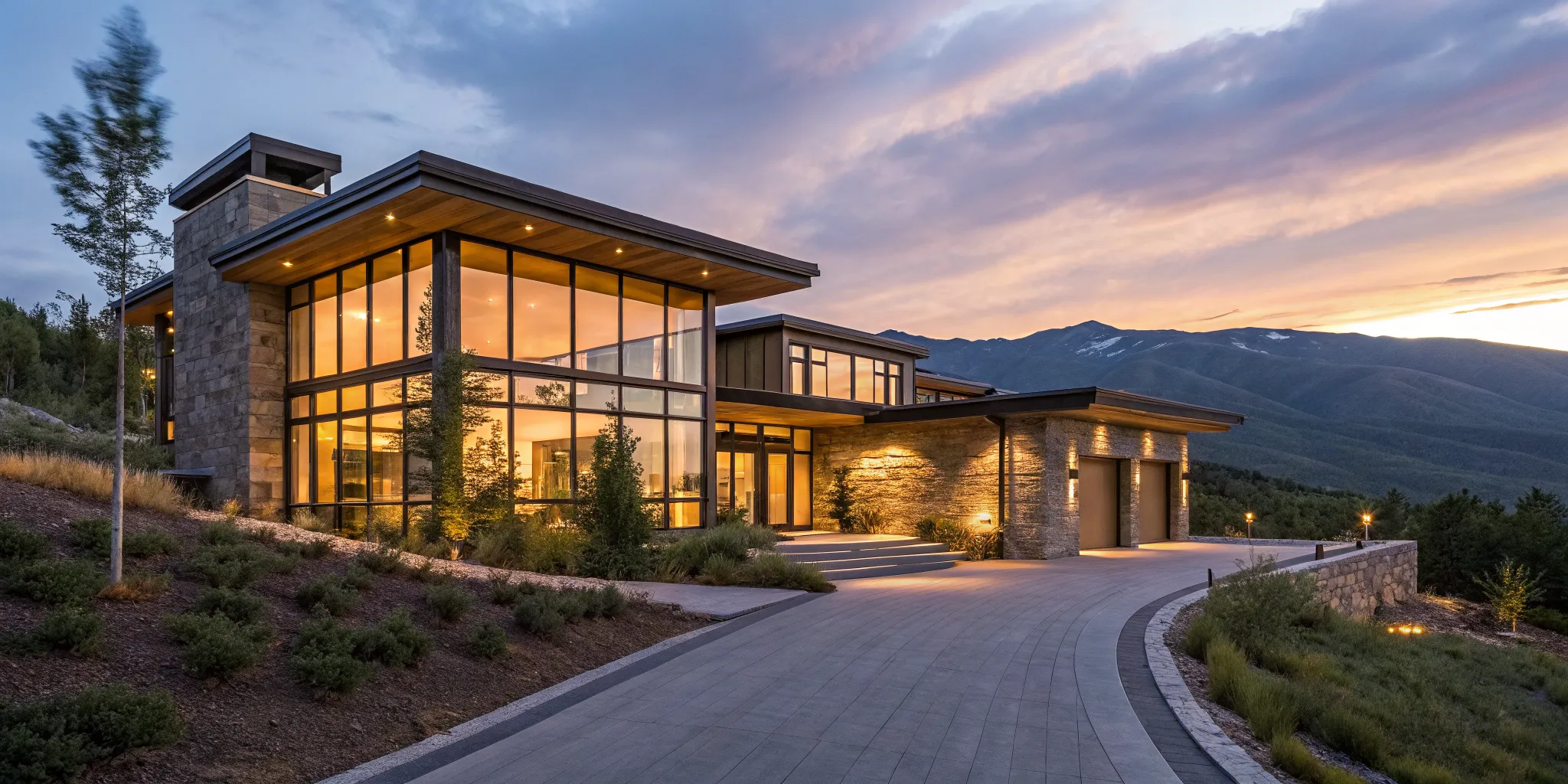 Modern luxury home in Park City, a property requiring a fixed-rate jumbo loan.