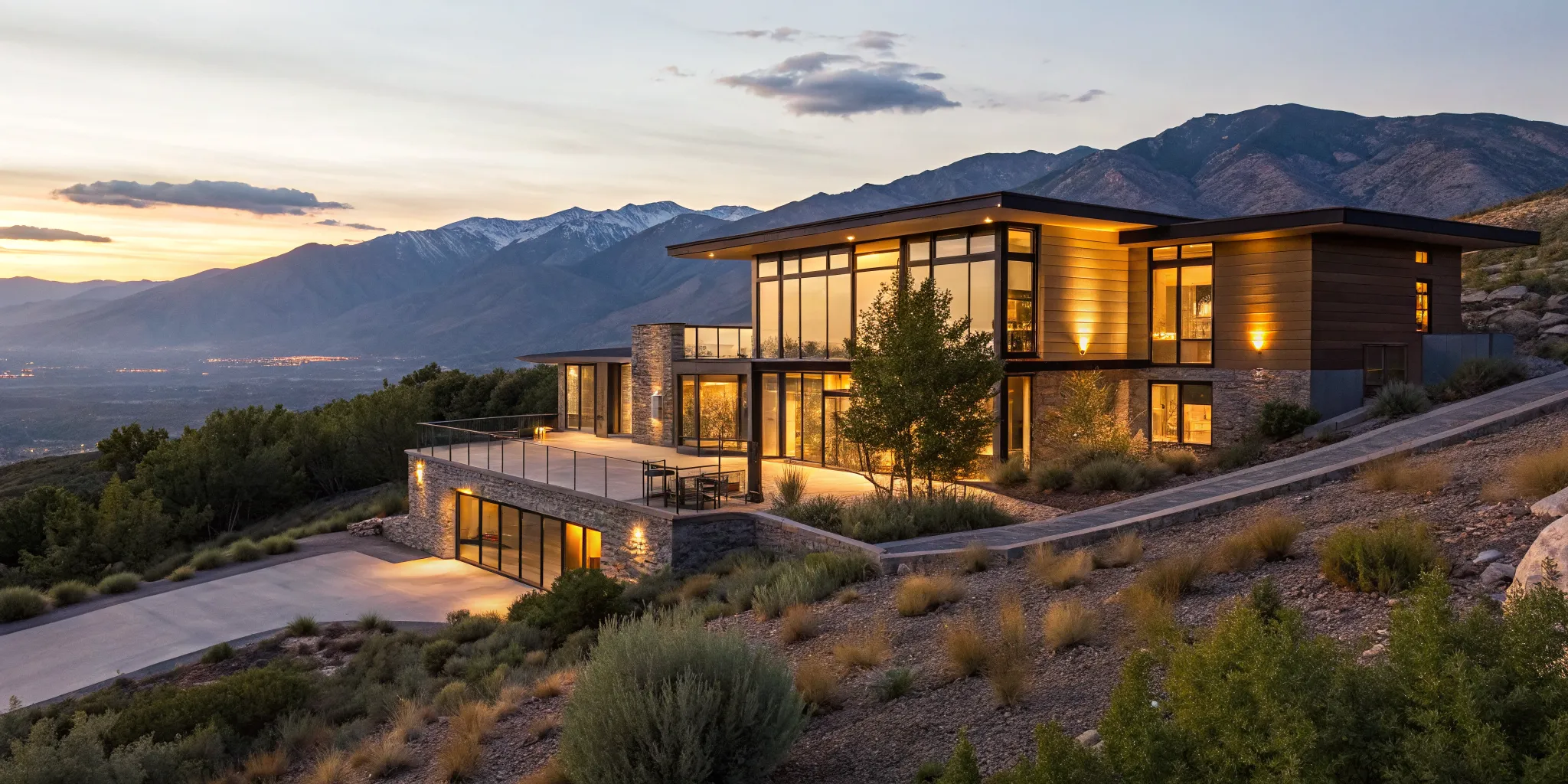 Modern Utah home that could qualify for a DSCR loan with no income verification.