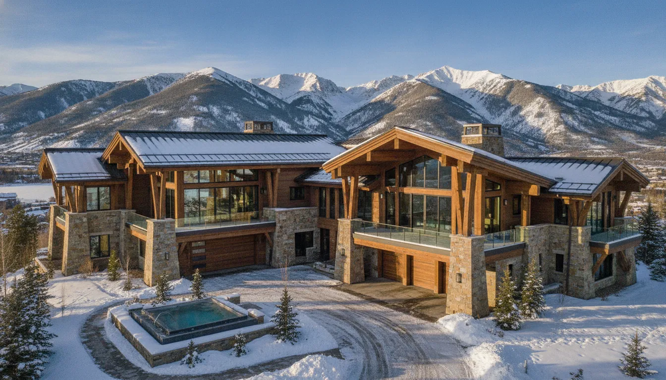 Luxury Park City mountain home with scenic views representing premium jumbo loan down payment opportunities
