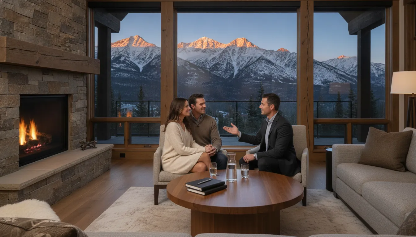 Luxury ski resort second home in Park City, Utah