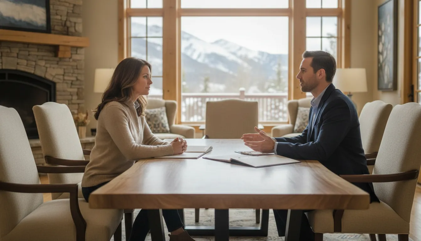 Mortgage consultation about using home equity for a Utah second home