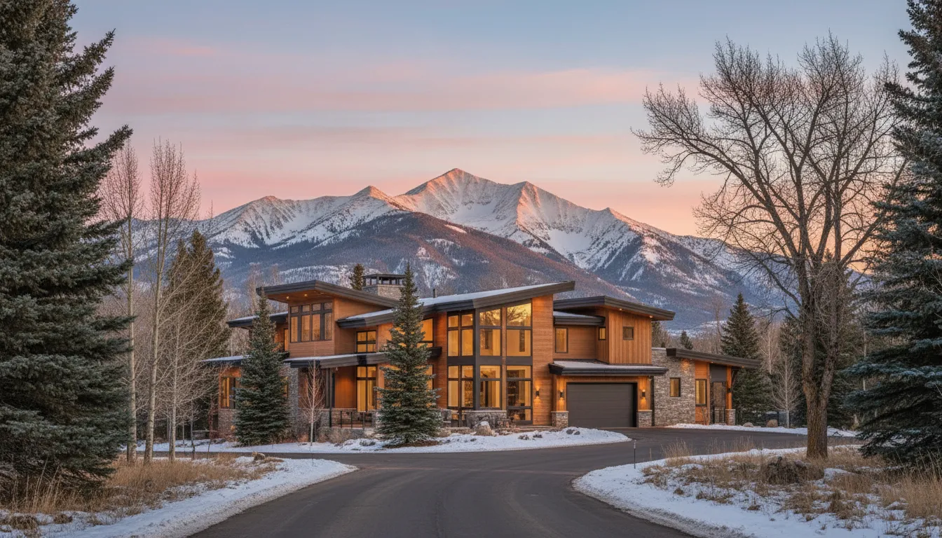Luxury residence along the Heber Valley and Wasatch mountain corridor