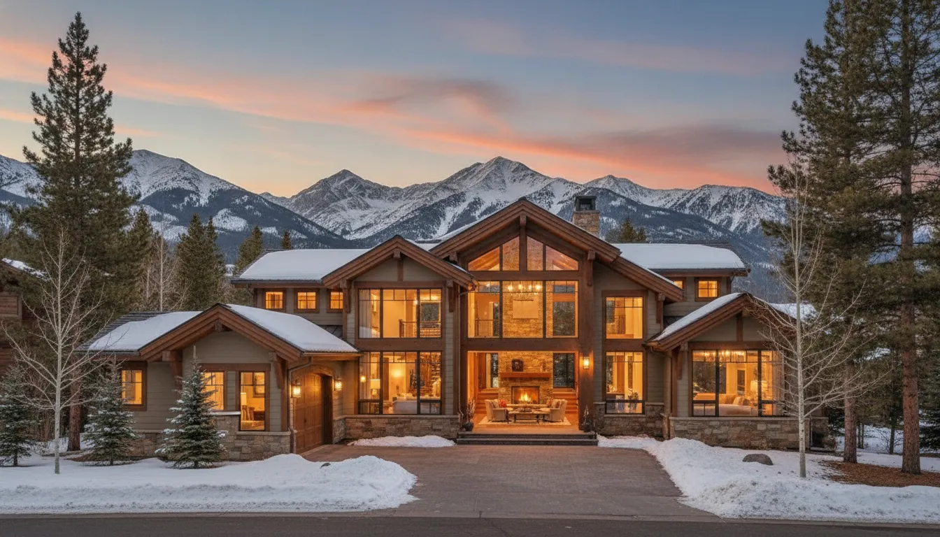 Luxury Glenwild mountain home for jumbo mortgage planning in Park City Utah