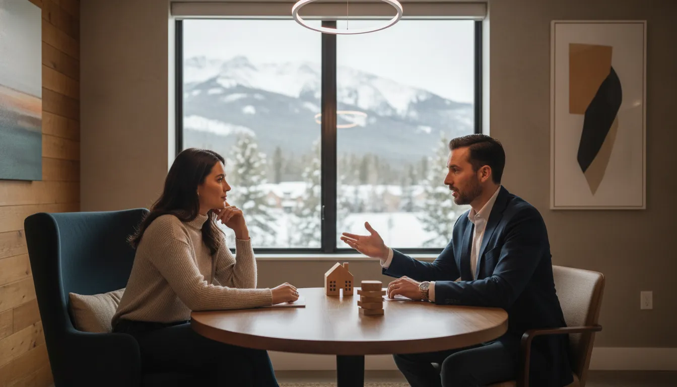 Utah homeowner organizing first-lien and income documents for a quote