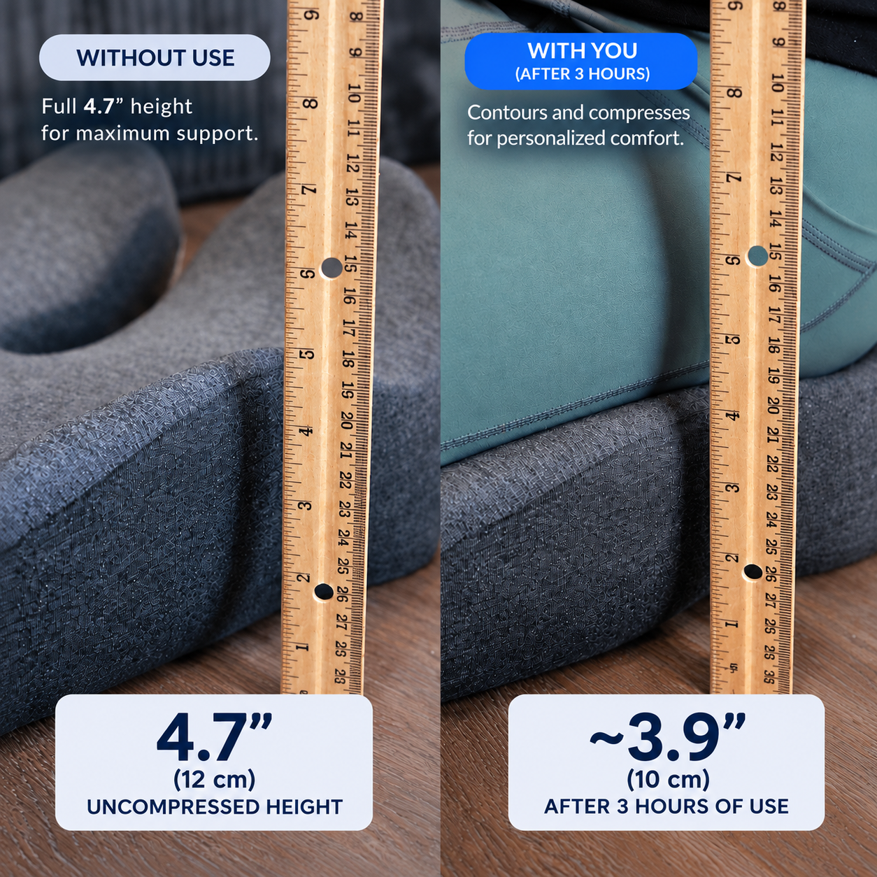Oasis Seat Cushion support and proof gallery frame