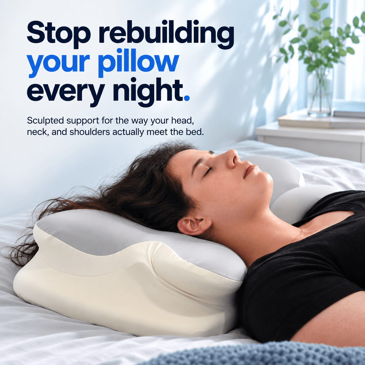 Oasis Cervical Neck Pillow — product image 2
